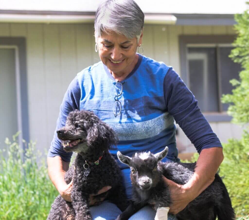 Carlton Senior Living Resident, Linda Bradshaw, Is A Longtime Volunteer For The Healing Heart Sanctuary